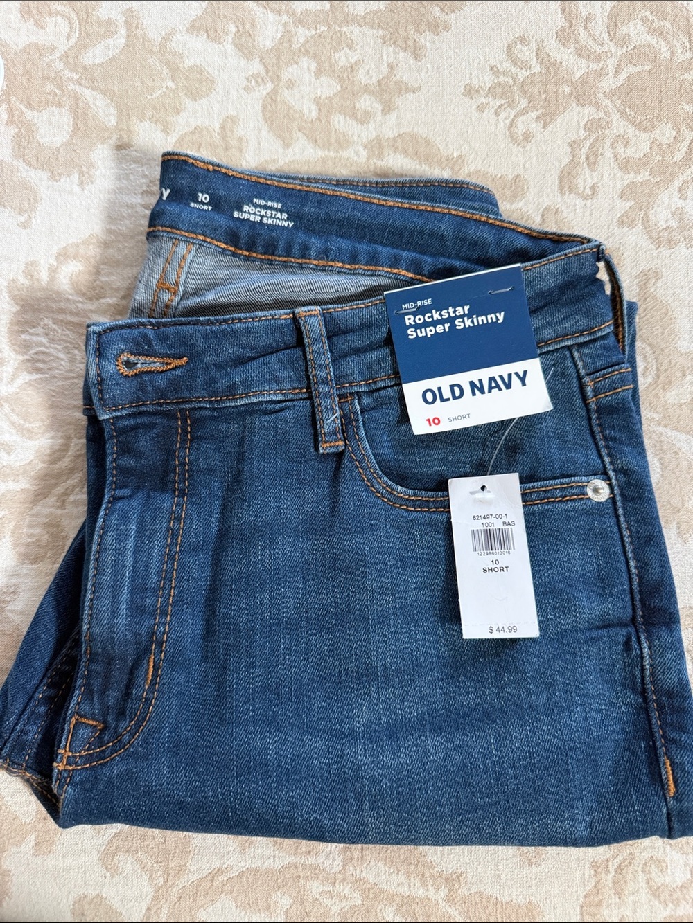 Old Navy RockStar Super Skinny Jeans - Dark Wash Blue